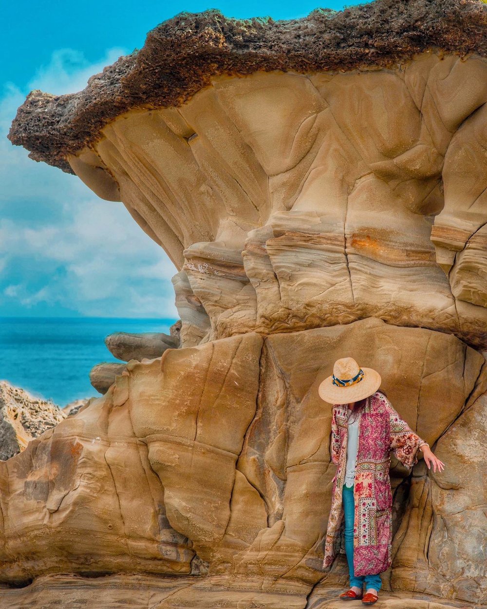 小野柳  富岡地質公園 台東好去處