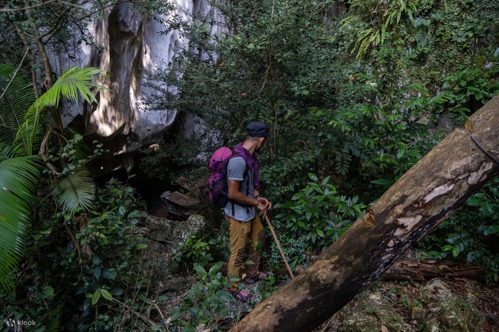 グアムサン ハイキング・洞窟探検ツアー