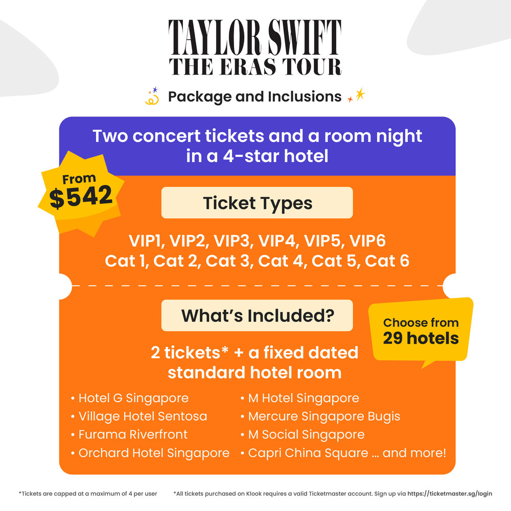 Taylor Swift 新加坡演唱會 Taylor Swift 演唱會門票