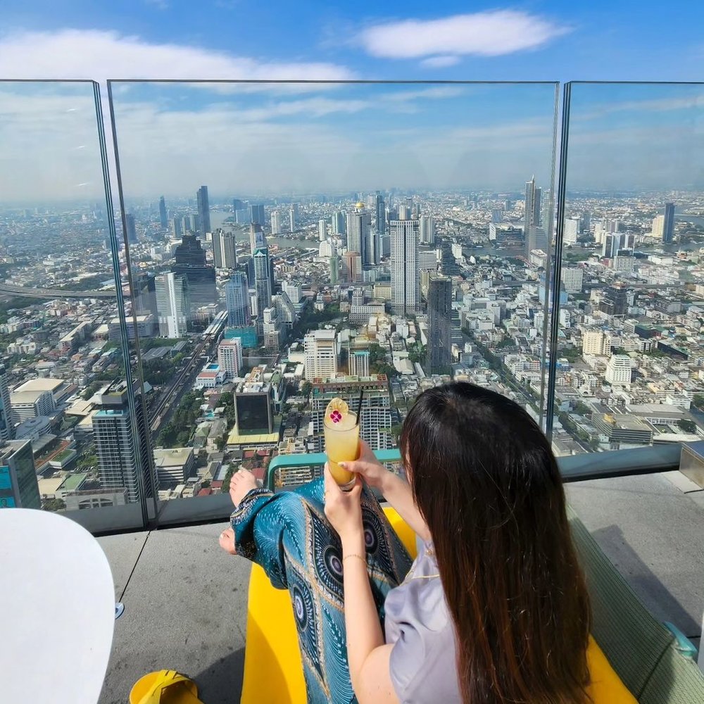 曼谷自由行|曼谷王權 Mahanakhon SkyWalk