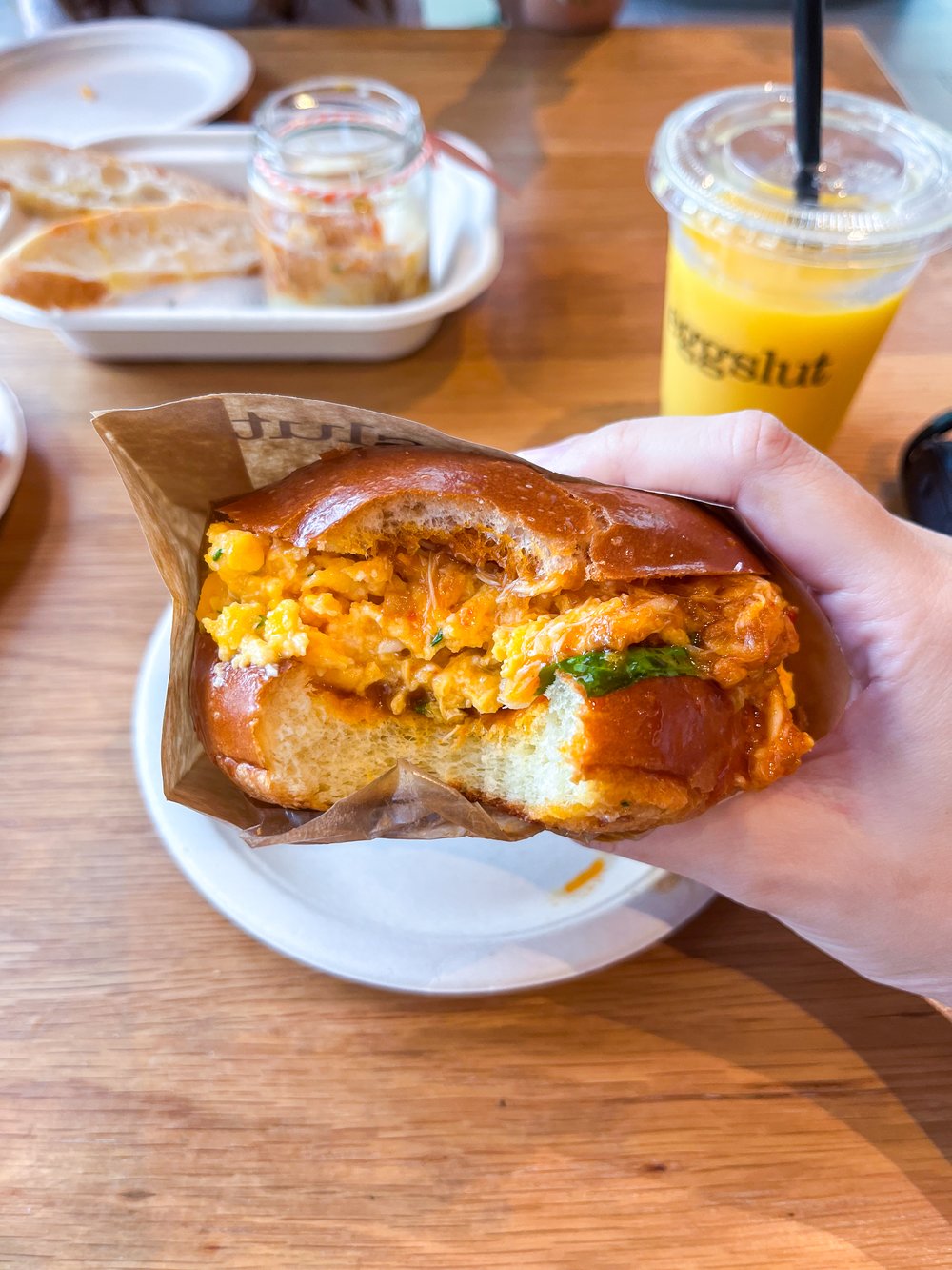 eggslut jumbo collaboration
