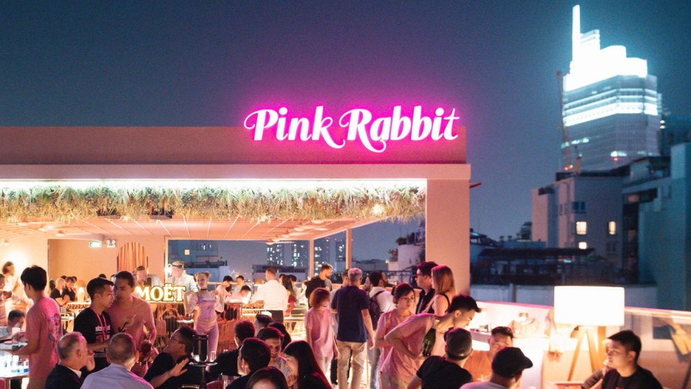 Saigon Pink Rabbit Rooftop Bar