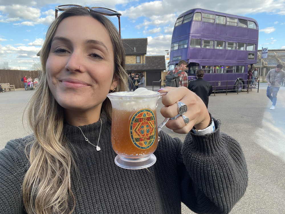 Harry Potter studio tour uk butterbeer