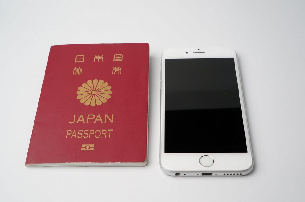 日本で使っているSIMフリースマホをそのまま使用