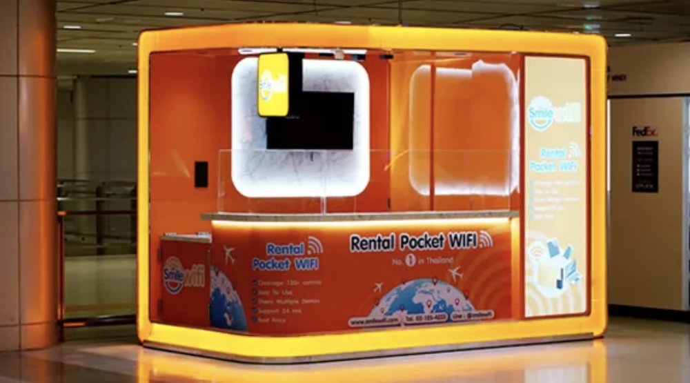 タイ 容量無制限 ポケットWi-Fi（タイ宅配受取）