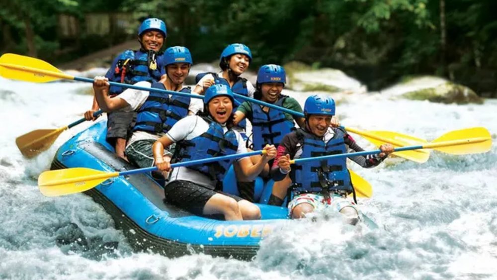 Ayung White Water Rafting in Bali. Image credit to Klook