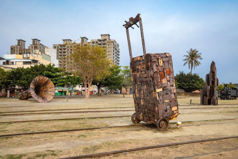 高雄駁二蓬萊倉庫裝置藝術