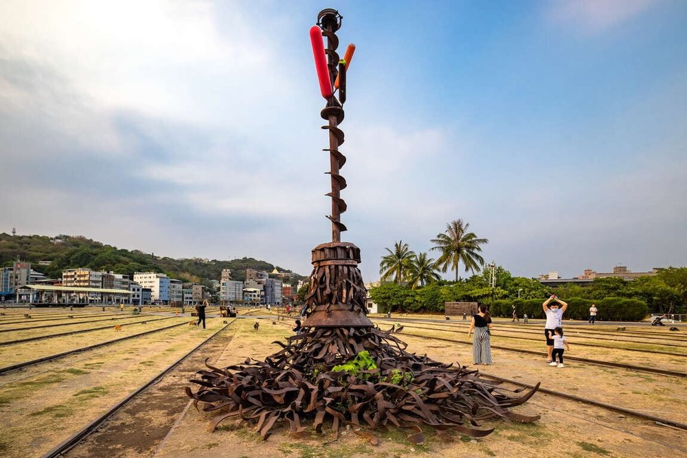 高雄駁二蓬萊倉庫裝置藝術