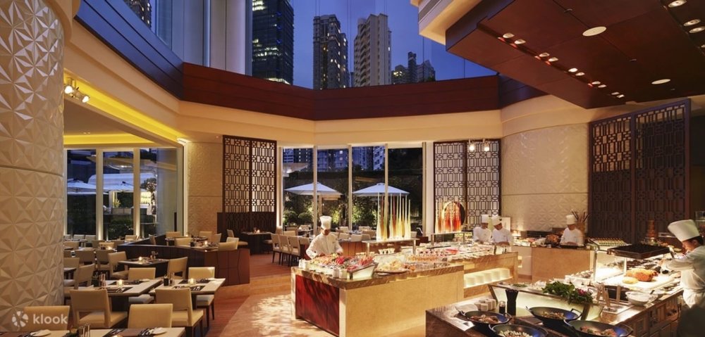 Lunch buffet at lunch