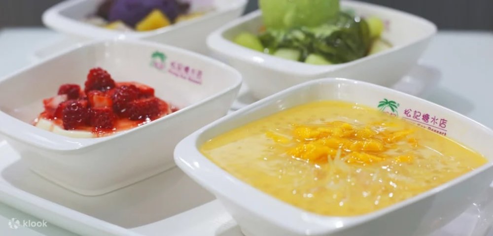 Different sweet dessert