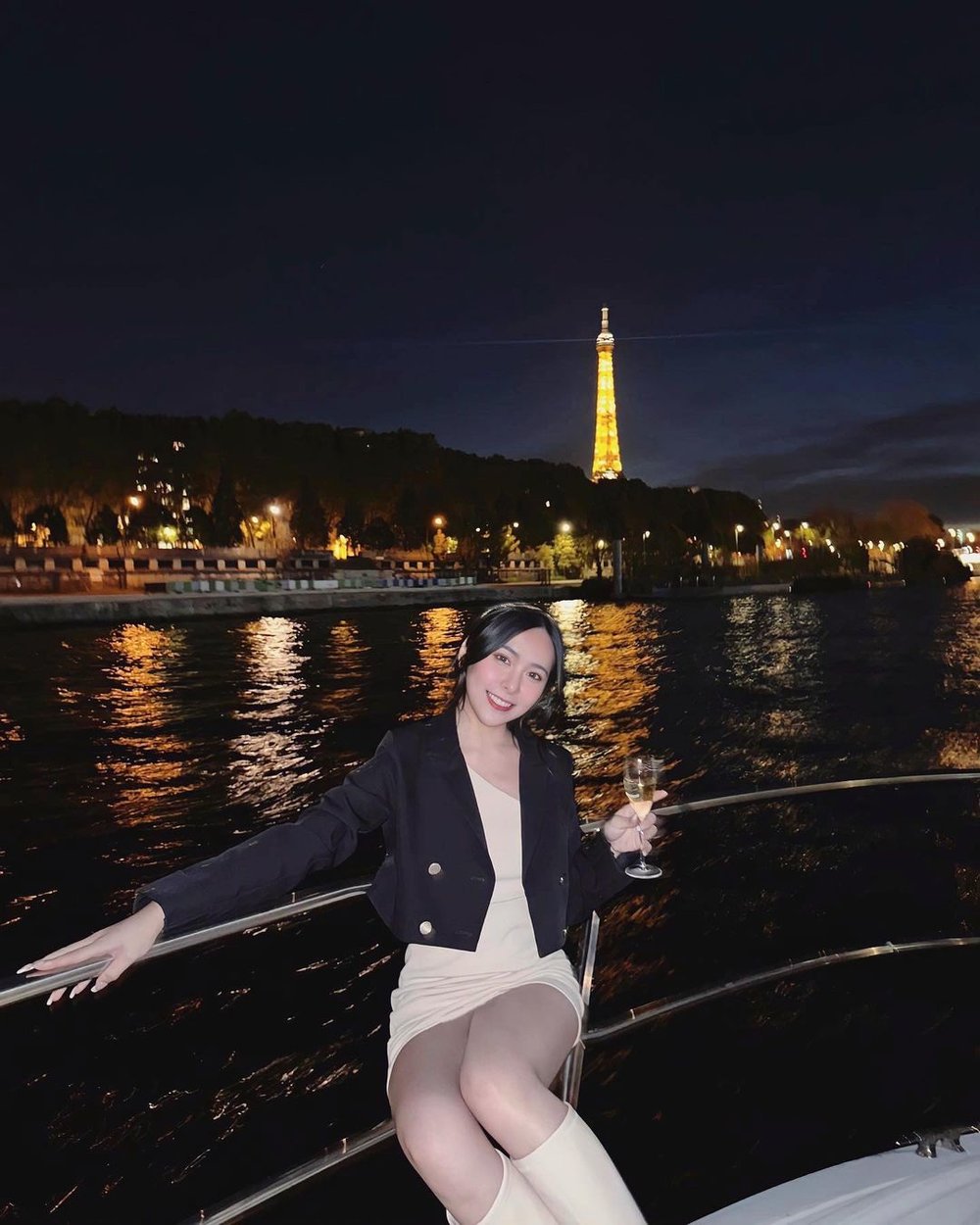 MY - Seine River Paris night