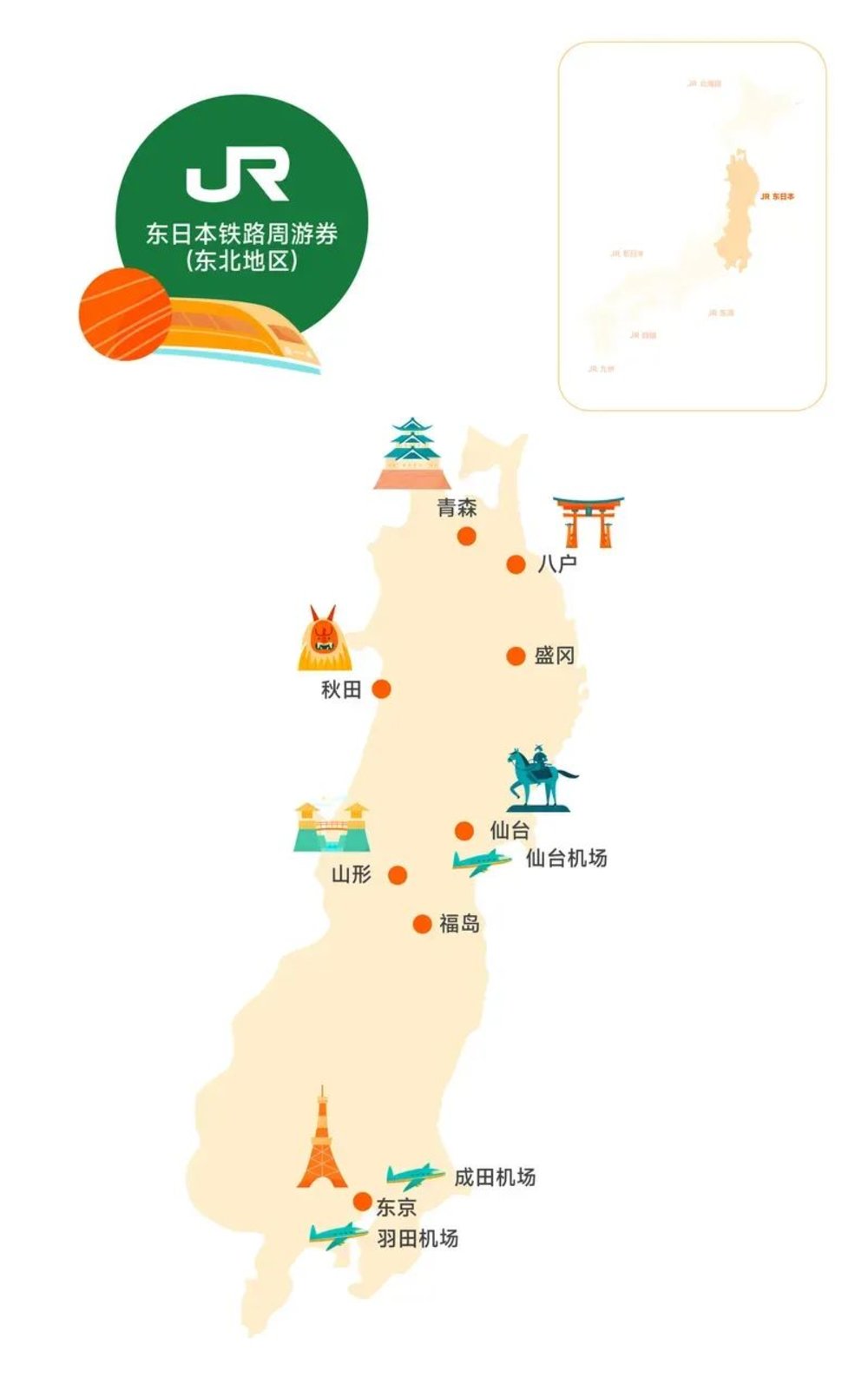 东日本铁路周游券