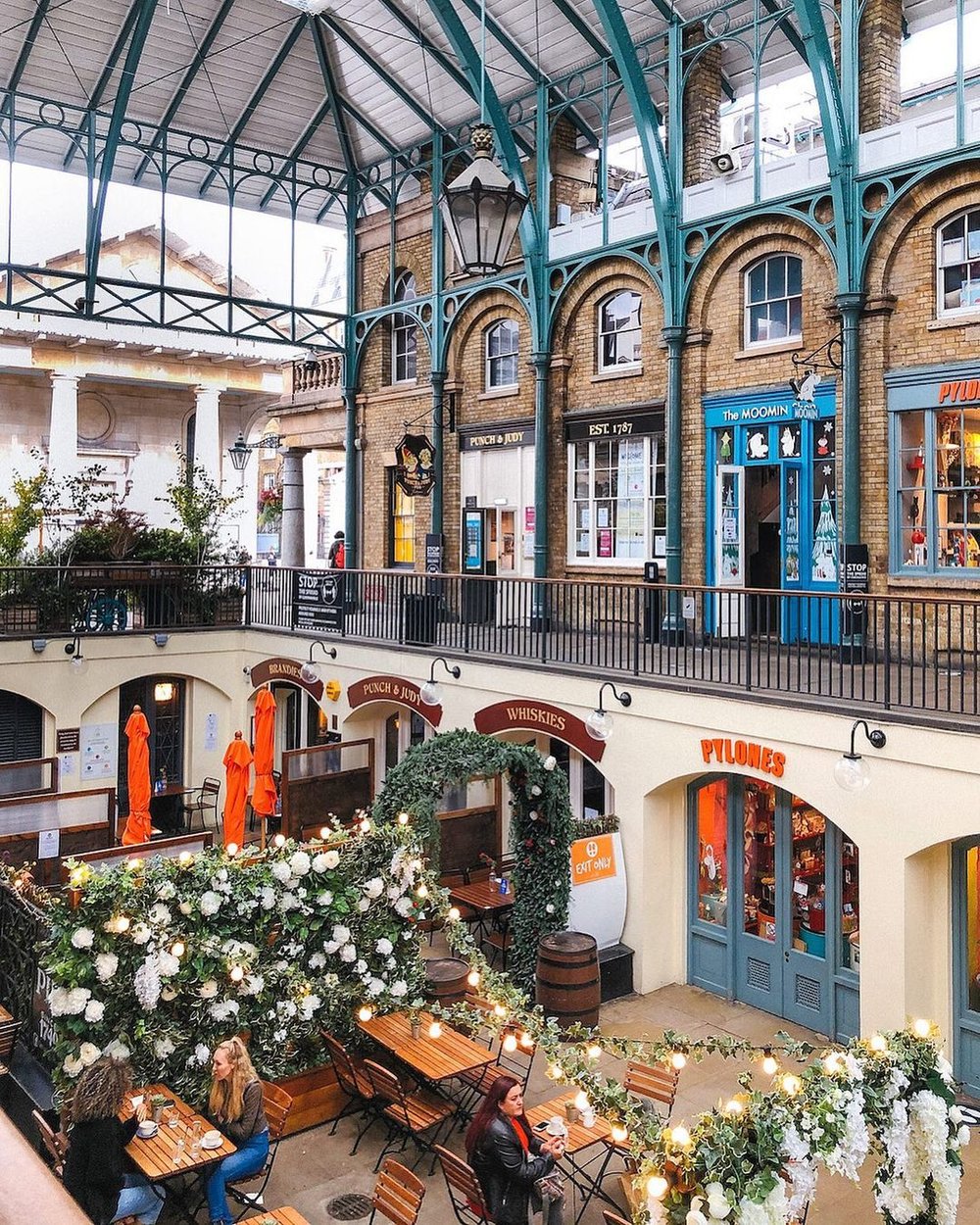 Covent Garden market in London