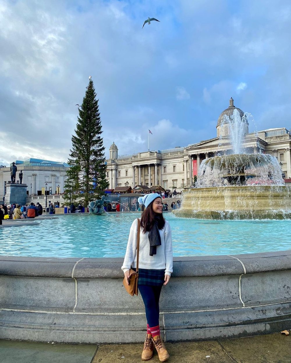 Trafalgar Square in London