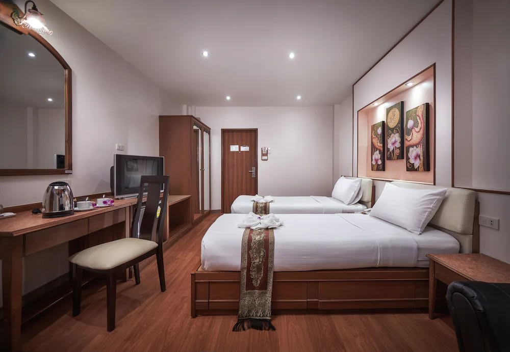 KC Place Hotel Pratunam - Bedroom