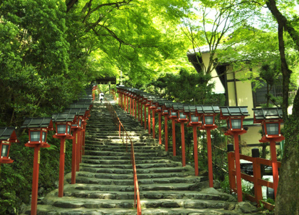 京都楓葉景點|貴船神社
