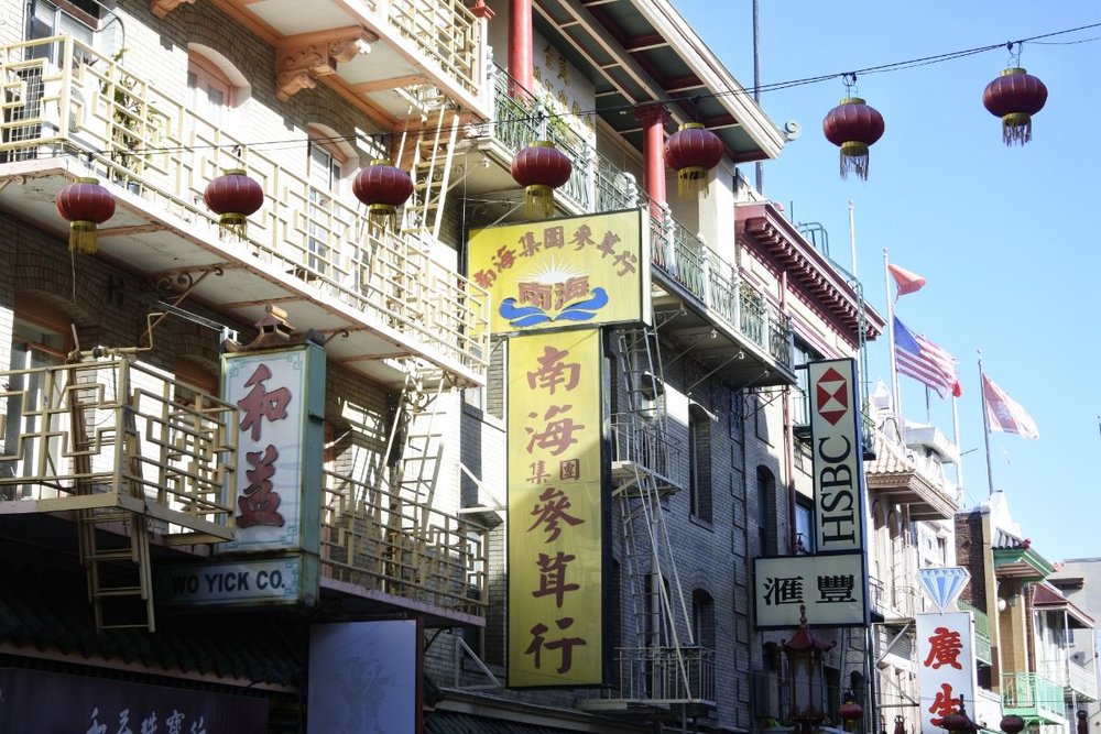 US CA チャイナタウン