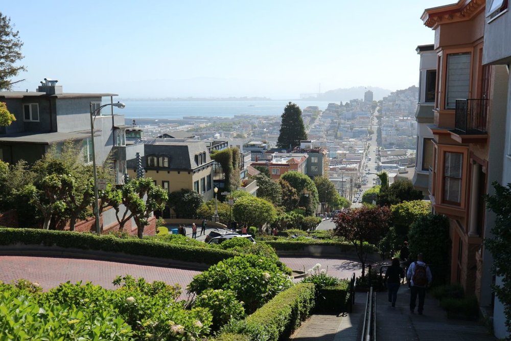 US CA ロンバード・ストリート