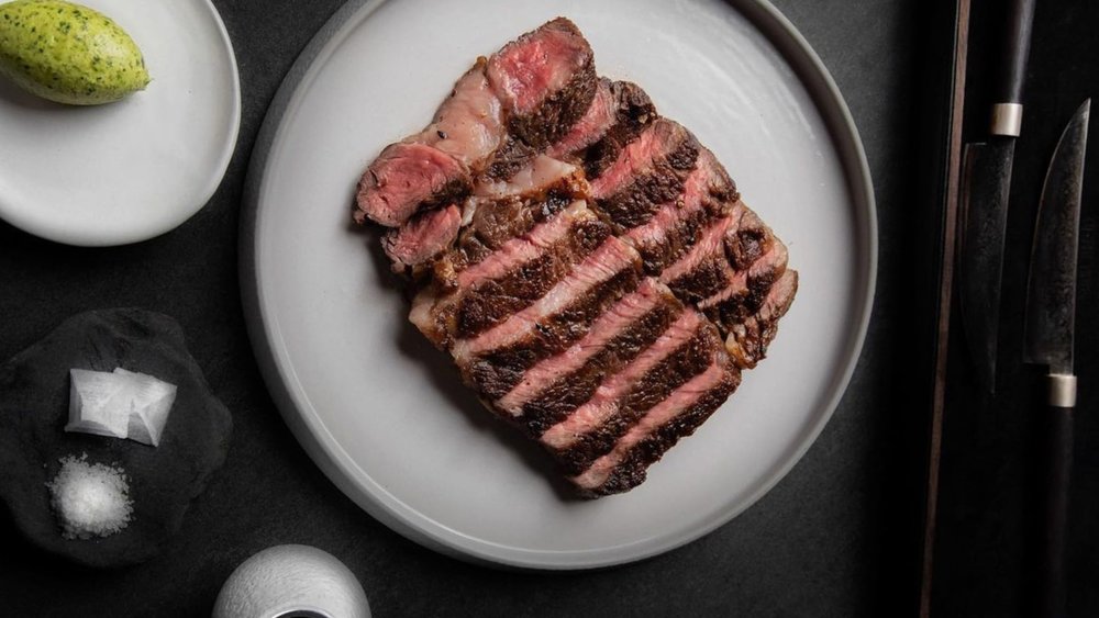 Your mouth will water at this tender Stockyard rib eye with compound butter and jus. Image credits to @ulookhotinbikini on Instagram.