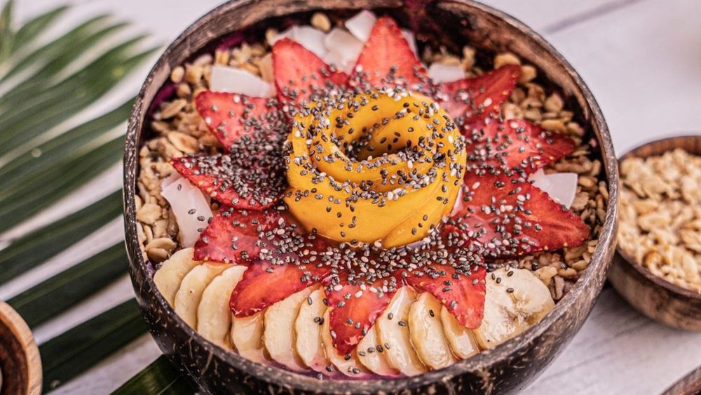 Nalu Bowls provides an ideal setting in Bali to savour guilt-free and exceptional food.  Credits: @nalu.icecream on Instagram