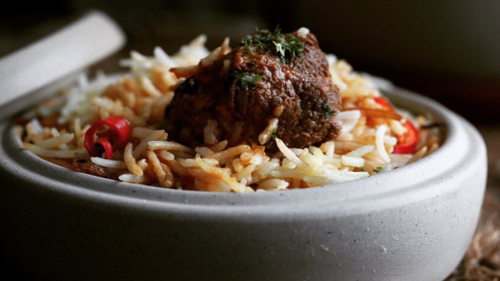 Indulge in their Ghosht Dum Pukht Biryani. Image credits to @beynaz_mistry on Instagram.