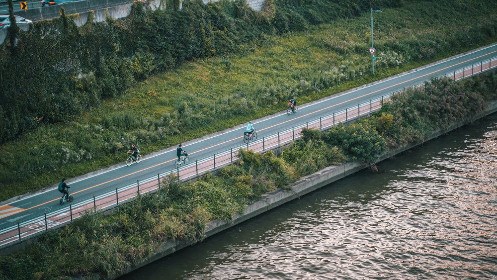 Bike along the Han River