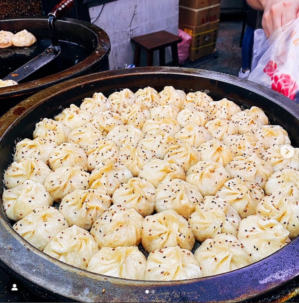 逢甲美食許記生煎包