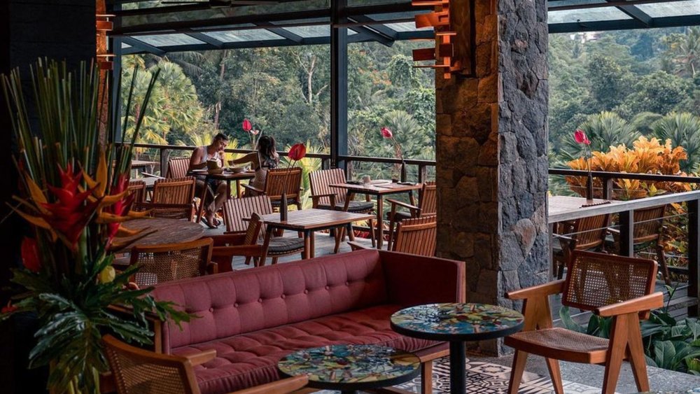 Stay at this serene oasis, savouring nature's bounty. Credits: @junglefishbali on Instagram