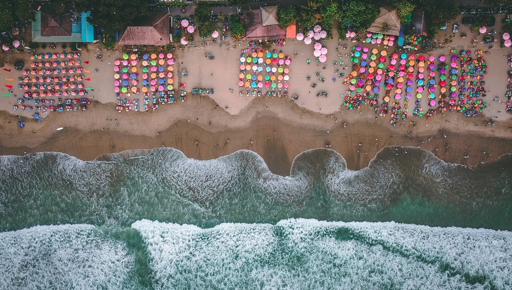  Surfing at Legian Beach