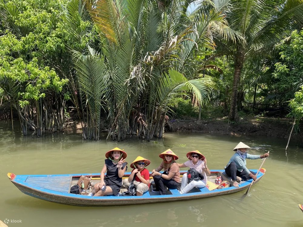 胡志明市景點湄公河一日遊遊船
