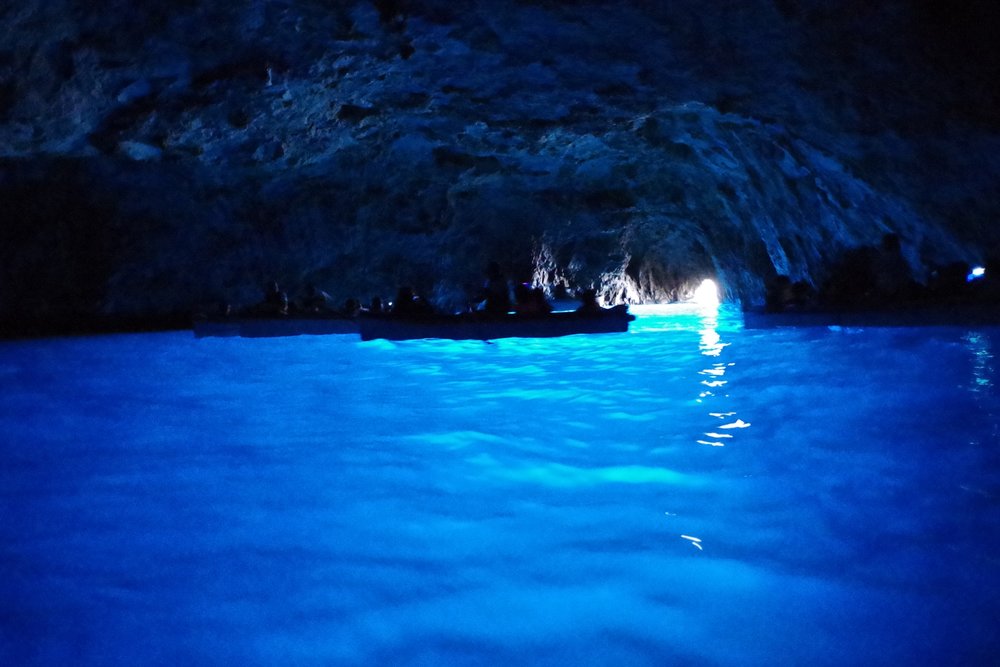 RM カプリ島  青の洞窟「グロッタ・アズーラ」