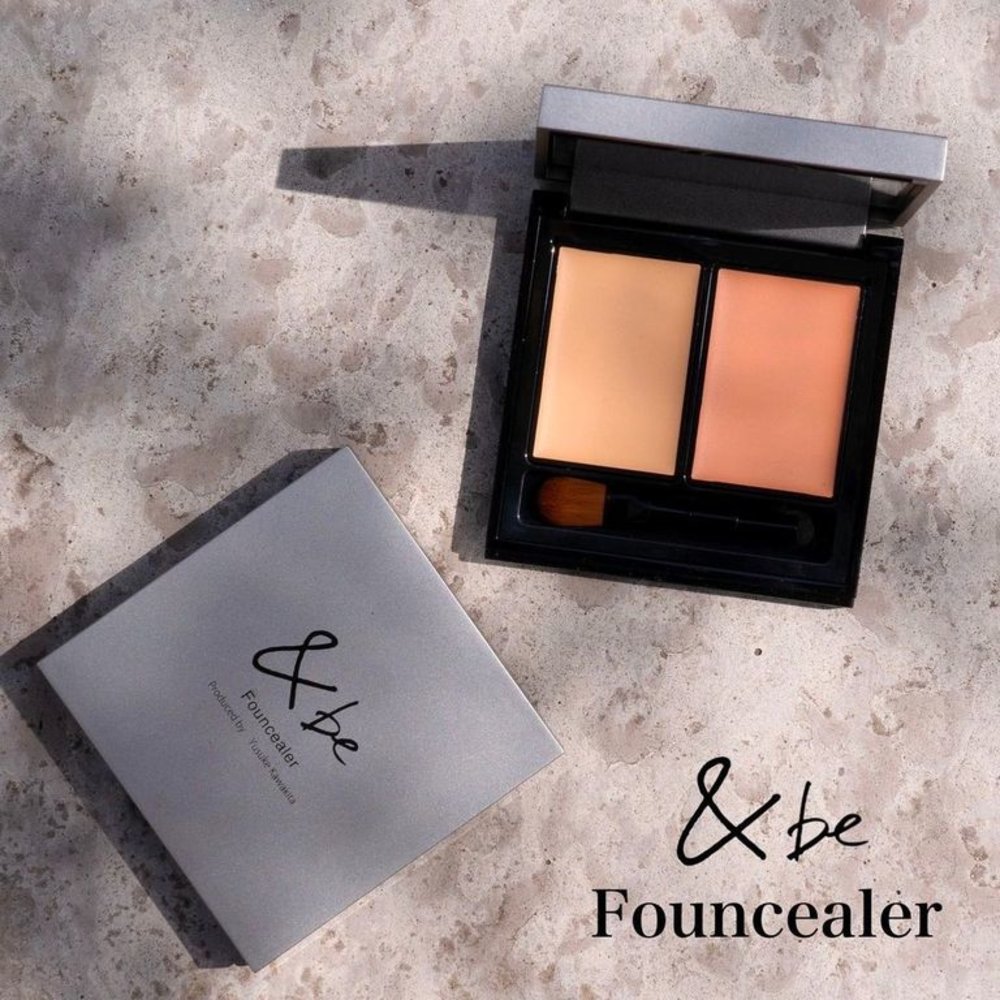 日本藥妝｜&be 河北裕介雙色遮瑕膏