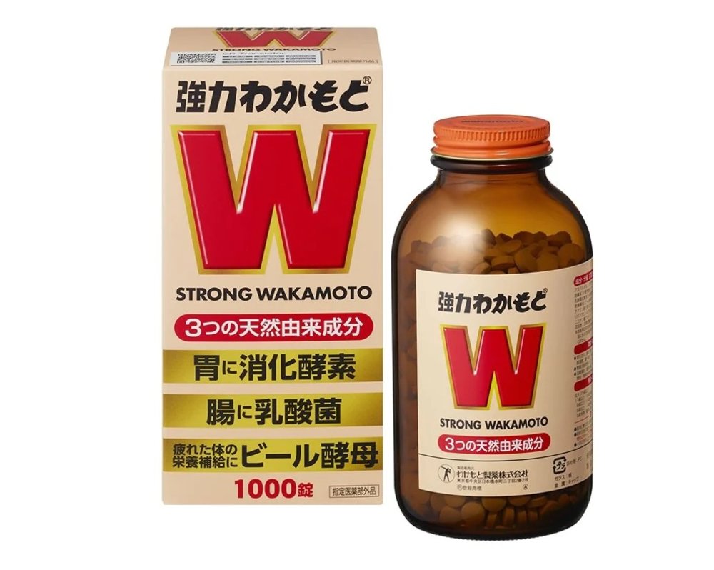日本藥妝｜WAKAMOTO若元胃腸錠