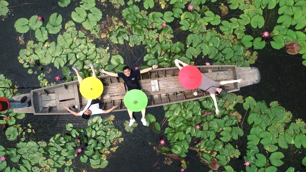 Navigating a sea of vibrant hues! Credits: @baylealee on Instagram