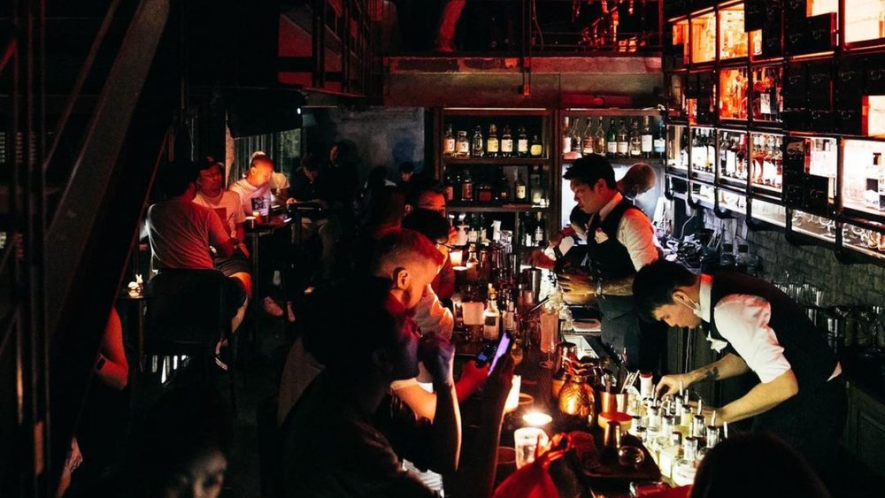 Elevate your senses at Bangkok's Rabbit Hole Rooftop Bar. Credits: @aofsod on Instagram