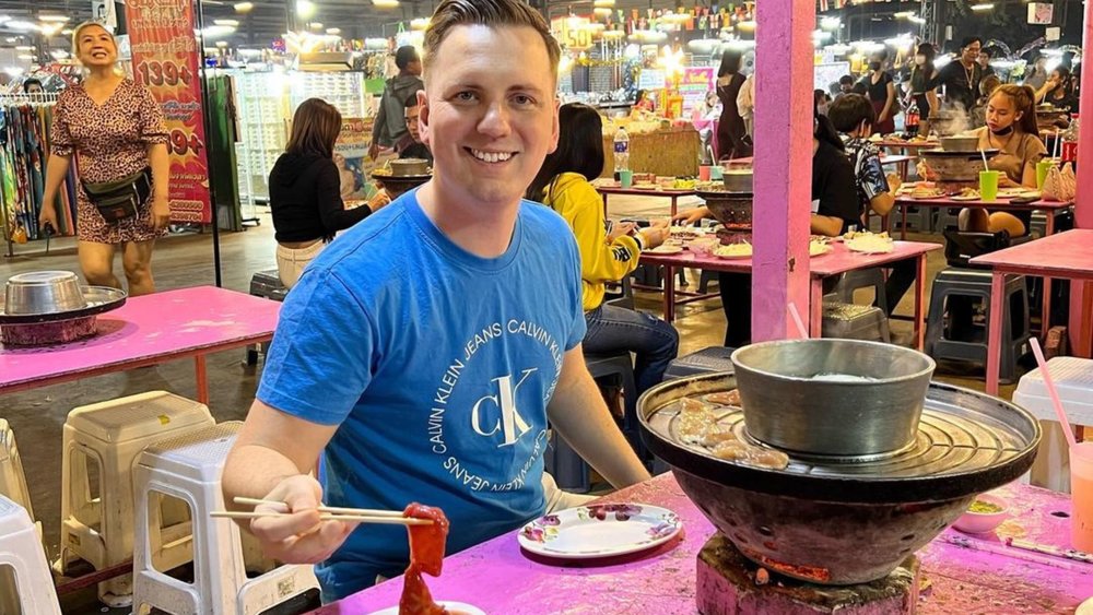 Epic Thai BBQ Challenge Unleashes! 🍖🌶️ Credits: @krystianandvenus on Instagram