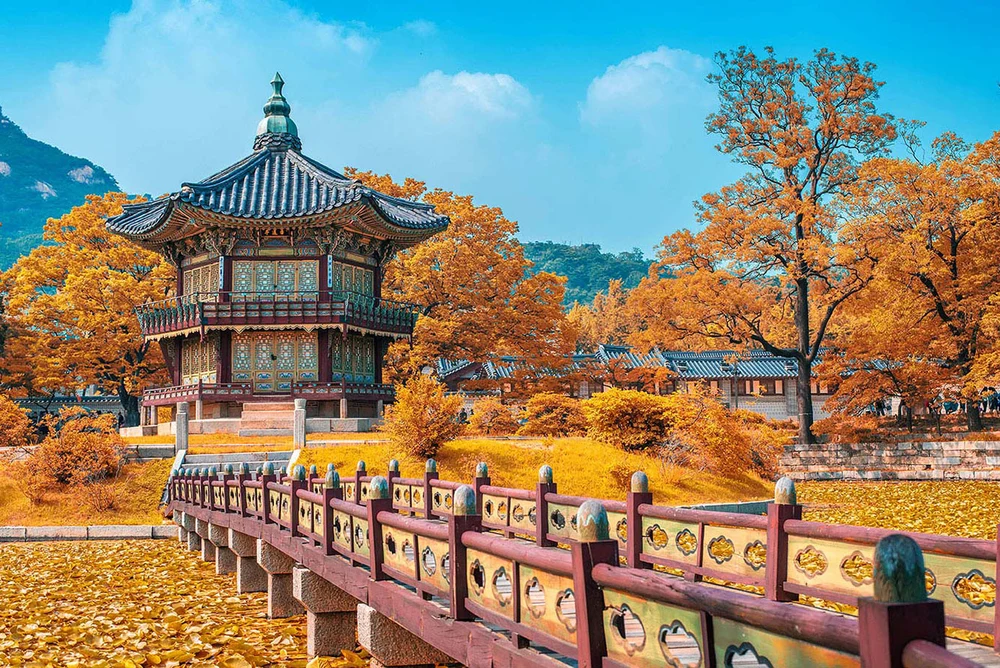 Gyeongbokgung Palace in Autumn