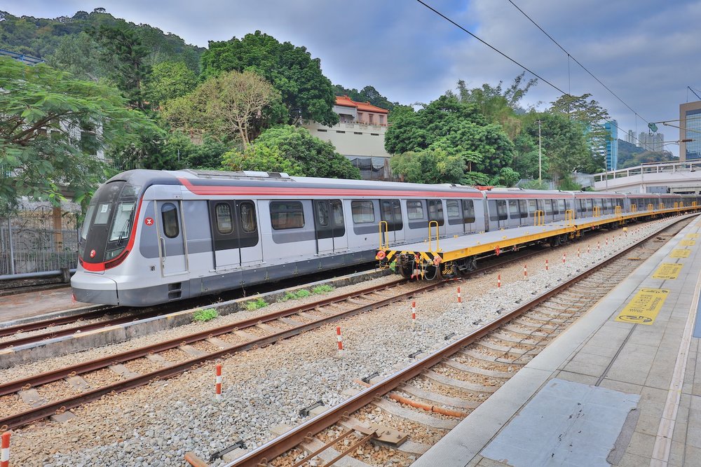 MTR Train in Hong Kong