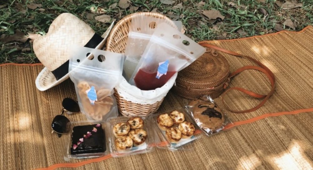 Bearded Bella picnic basket