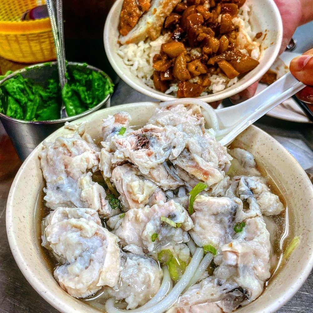 大溝頂虱目魚米粉湯