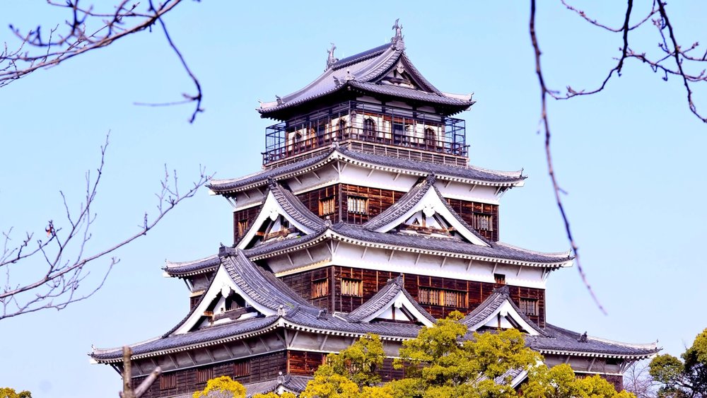 Behold the stunning Hiroshima Castle. Credits to Laurentiu Morariu on Unsplash