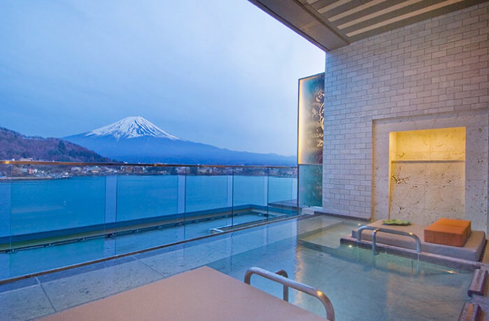 河口湖溫泉旅館 酒店 富士山 