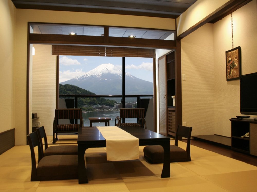 河口湖溫泉旅館 酒店 富士山 