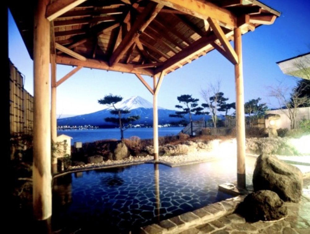 河口湖溫泉旅館 酒店 富士山 