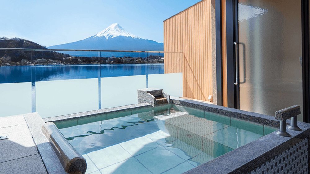 河口湖溫泉旅館 酒店 富士山