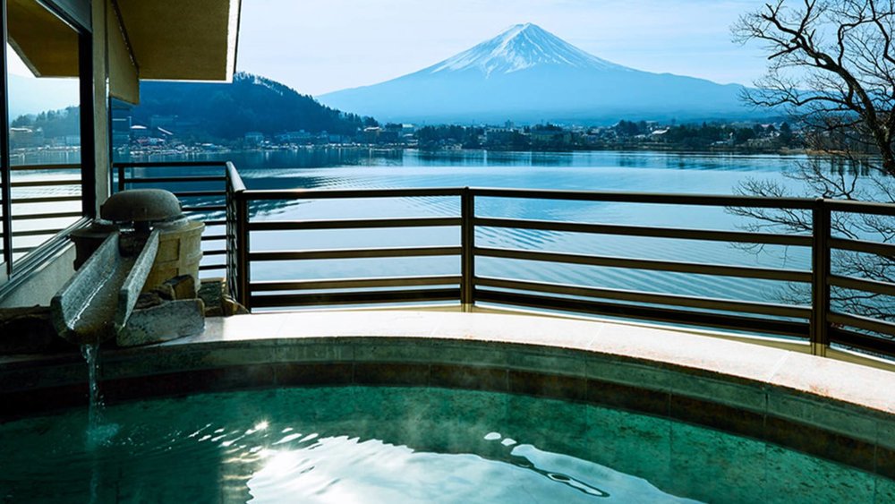 河口湖溫泉旅館 酒店 富士山