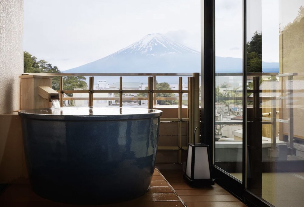 河口湖溫泉旅館 酒店 富士山