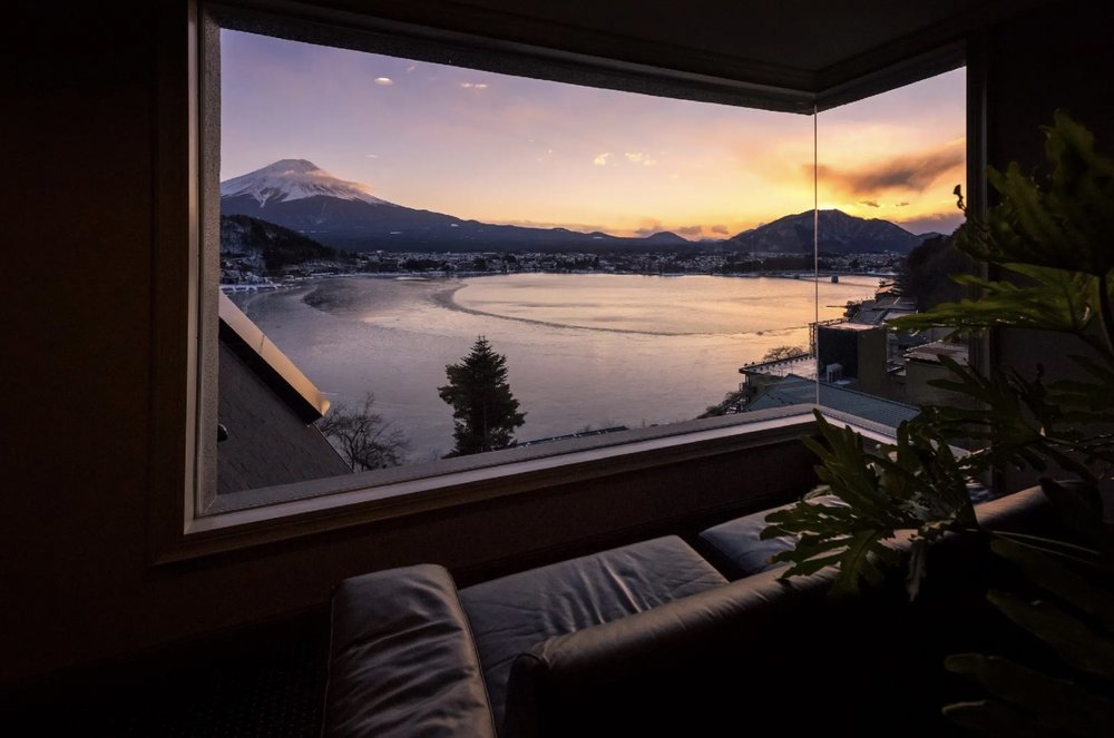 河口湖溫泉旅館 酒店 富士山