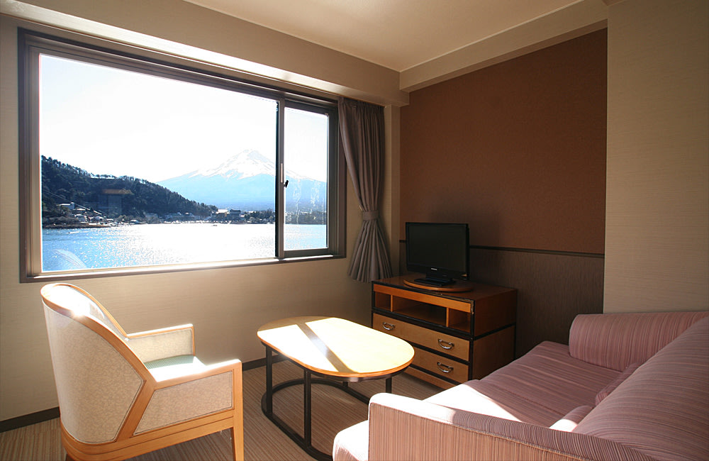 河口湖溫泉旅館 酒店 富士山