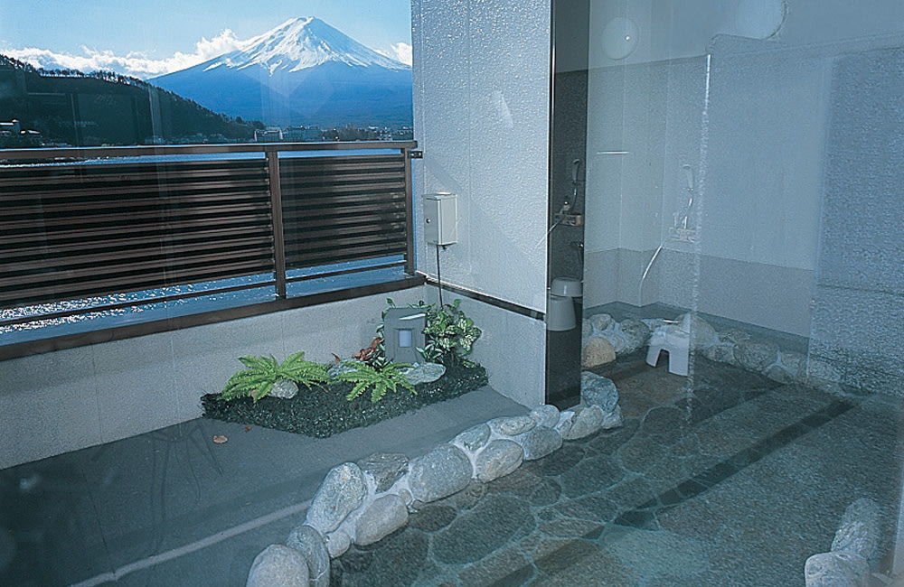 河口湖溫泉旅館 酒店 富士山 河口湖住宿富之湖飯店